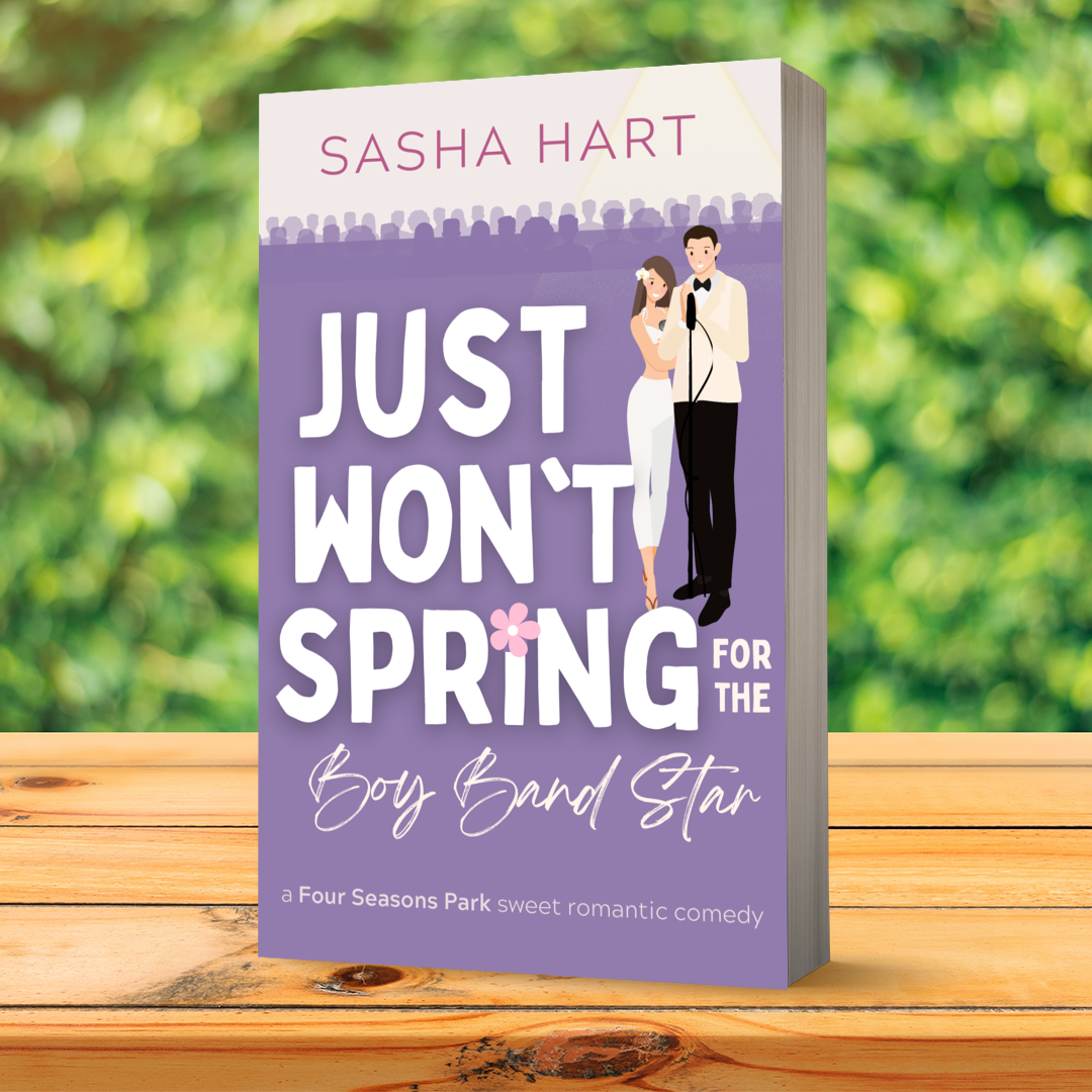 Just Won't Spring for the Boy Band Star SIGNED PAPERBACK