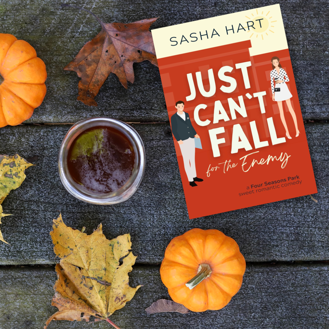Just Can't Fall for the Enemy SIGNED PAPERBACK