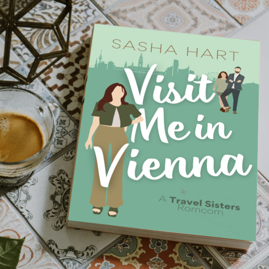 Visit Me in Vienna SIGNED PAPERBACK (Travel Sisters #3) New Release!